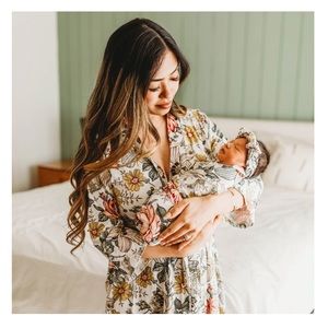 Milkmaid Goods Maternity HATTIE Robe—Size M